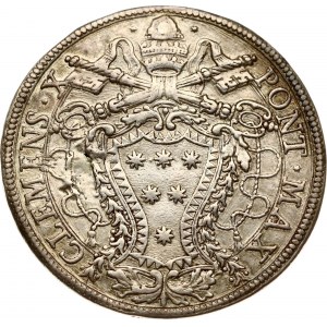 Italy Vatican City Papal States Piastra 1675 Holy Year