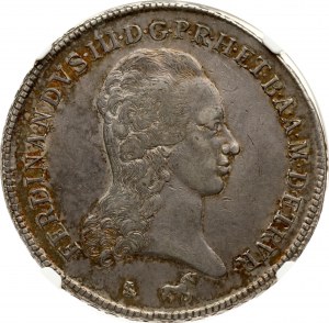 Italy Tuscany Francescone 1793 NGC AU 55