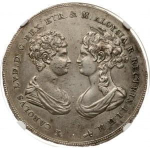 Italy Tuscany Francescone 1807 NGC AU DETAILS