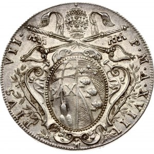 Italy Vatican City Papal States Scudo 1818 B Holy Mother Church
