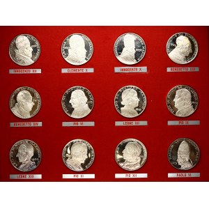 Italy Medal The Popes of the Holy Years ND Set Lot of 24 pcs