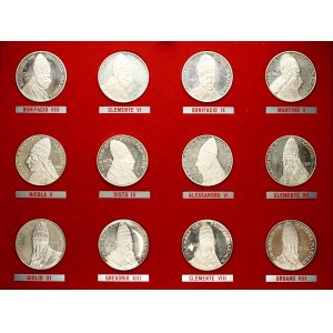 Italy Medal The Popes of the Holy Years ND Set Lot of 24 pcs