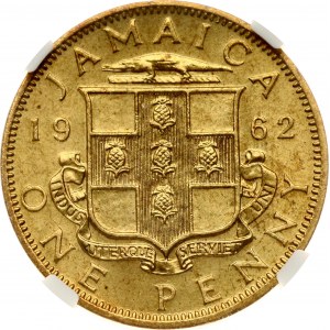 Penny della Giamaica 1962 NGC MS 64