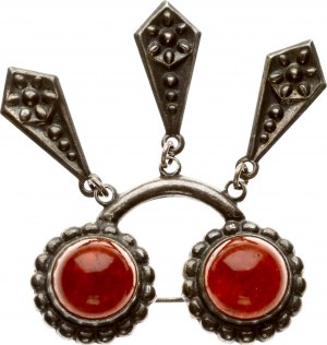 Latvia Brooch ND