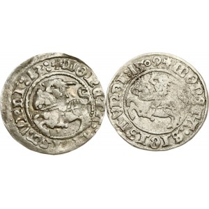 Lithuania Polgrosz 1509 & 1513 Vilnius Lot of 2 pcs