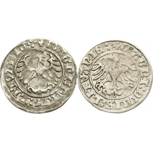 Lithuania Polgrosz 1509 & 1513 Vilnius Lot of 2 pcs