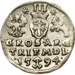 Lithuania Trojak 1594 Vilnius