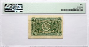 Lituanie 5 Centai 1922 PMG 50 A peu près non circulé