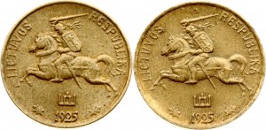 Litva 1 centas 1925 Sada 2 mincí