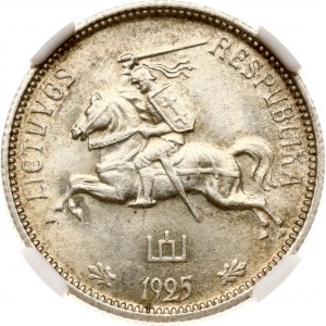 Lithuania 2 Litu 1925 NGC MS 62