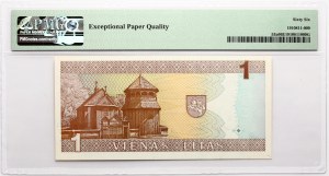 Lituanie 1 Litas 1994 Žemaitė PMG 66 Gem Uncirculated EPQ