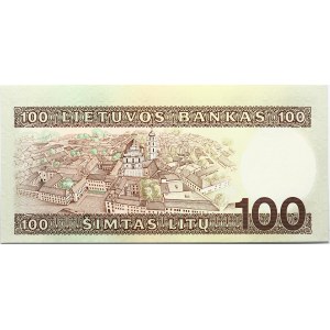Lithuania 100 Litu 1994 Simonas Daukantas