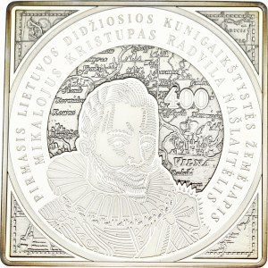 Lituanie 100 Litu 2013 1ère carte du Grand-Duché de Lituanie
