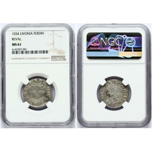 Livland Ferding 1554 Reval NGC MS 61