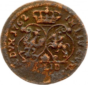 Livonie Courlande et Semigallia Solidus 1762