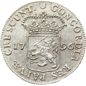 Netherlands Batavian Republic Utrecht Silver Ducat 1796