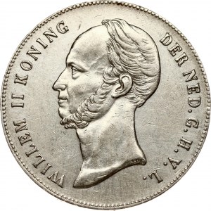 Netherlands 2½ Gulden 1847