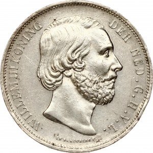 Netherlands 2½ Gulden 1867