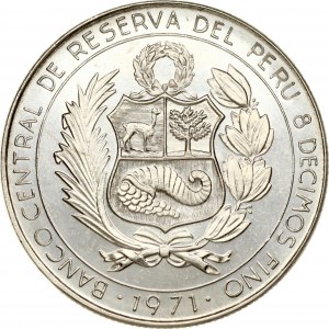 Peru 50 Soles 1971 LIMA Independence