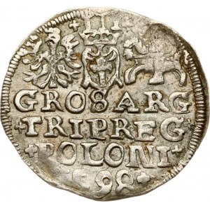 Polska Trojak 1598 Lublin (R)