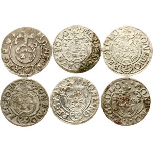 Polska Poltorak 1615-1623 Zestaw 6 monet