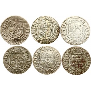 Polska Poltorak 1615-1623 Zestaw 6 monet