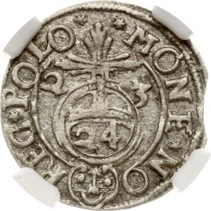 Poland Poltorak 1623 Bydgoszcz NGC AU 55