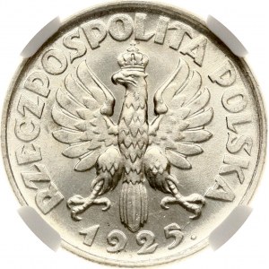 Poland 1 Zloty 1925 London NGC MS 62