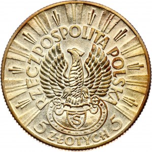 Pologne 5 Zlotych 1934 Corps des fusiliers