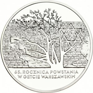 Pologne 20 Zlotych 2008 MW Insurrection du Ghetto de Varsovie