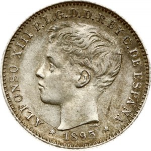 Puerto Rico 20 Centavos 1895 PGV