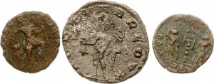 Roman Empire Antoninianus & Nummus (253-361) Lot of 3 coins