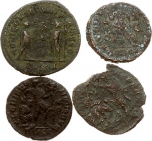 Roman Empire Antoninianus & Nummus (286-378) Lot of 4 coins