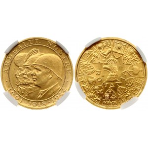 Romania 20 Lei 1944 Romanian Kings NGC MS 64