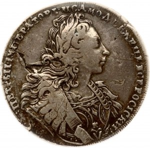 Rubel rosyjski 1729 (R1) PCGS VF Detail