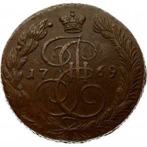 Rosja 5 kopiejek 1769 ЕМ