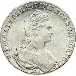 Rubel rosyjski 1780 СПБ-ИЗ