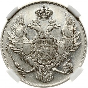 Russia 3 Roubles 1829 СПБ (R) NGC AU DETAILS