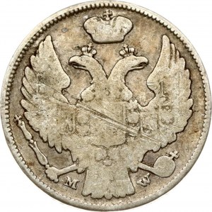 Russie-Pologne 15 Kopecks - 1 Zloty 1839 MW