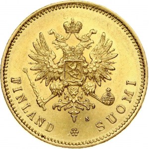 Rosja dla Finlandii 20 Markkaa 1879 S