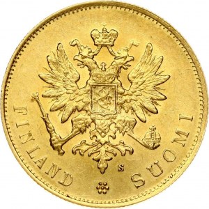 Russie pour la Finlande 10 Markkaa 1882 S