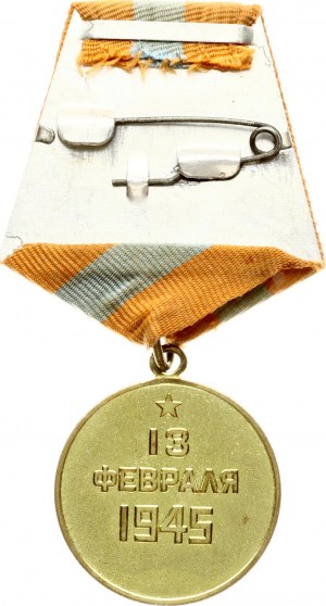 Russia USSR Medal For the Capture of Budapest