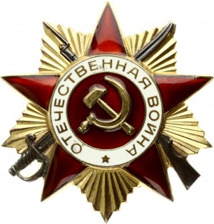 Rusko SSSR Řád vlastenecké války I. třídy № 792108