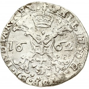 Spanish Netherlands Flanders 1/2 Patagon 1662