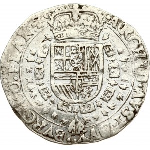 Spanish Netherlands Flanders 1/2 Patagon 1662