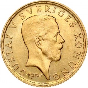 Szwecja 5 koron 1920 W