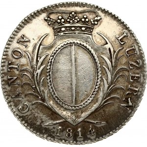 Switzerland Lucerne 4 Franken 1814