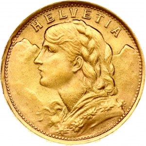 Suisse 20 Francs 1935 LB