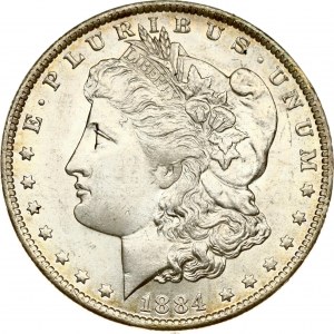 USA Morgan Dollar 1884 O