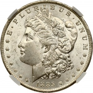 USA Morgan Dollar 1885 O NGC MS 63